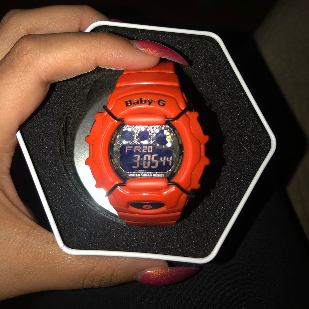 Orange baby G-Shock